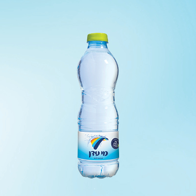 בקבוק מים מינרליים 0.5 ליטר - בקבוק מים קטן